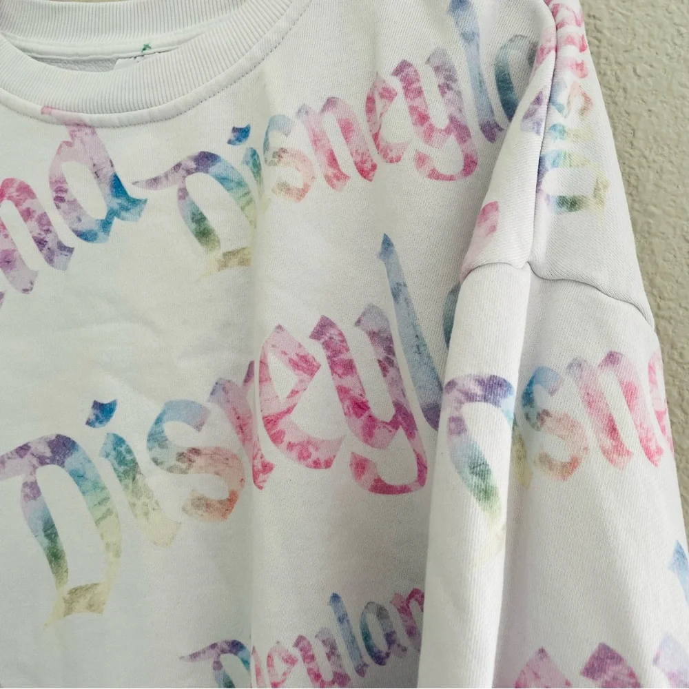Disney Pastel Logo Women's Sweater 3X - Picture 7 of 7